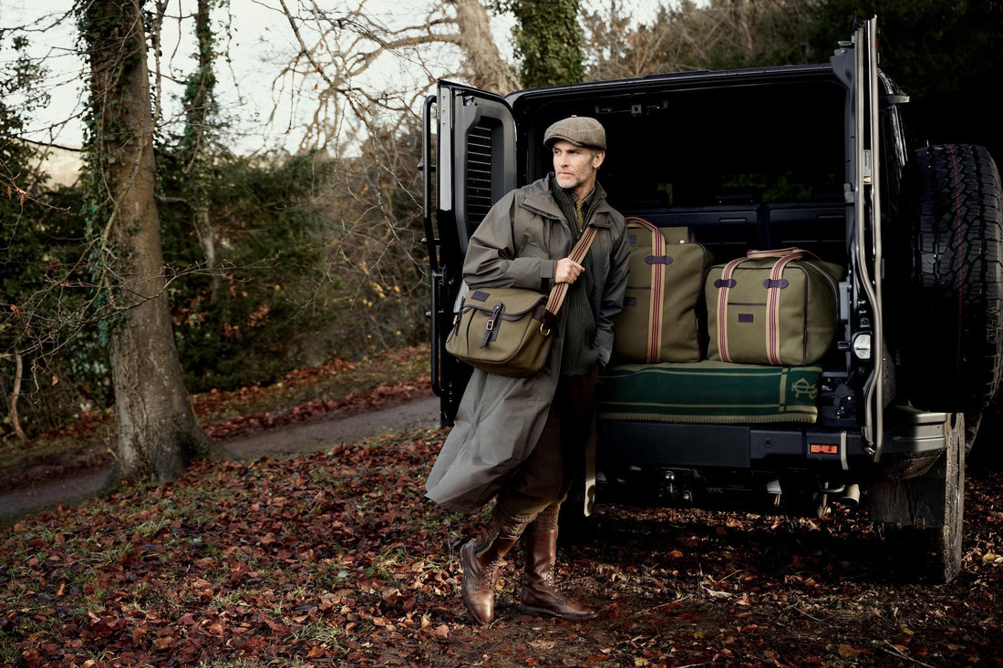 A three-bag flush: Purdey's lightweight luggage collection