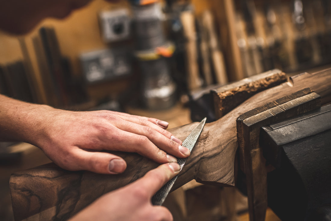 Stocking in the Purdey workshop